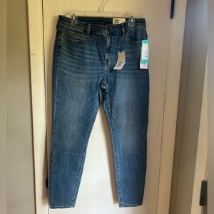 NWT Cosmic Blue Love Skinny Jeans 16